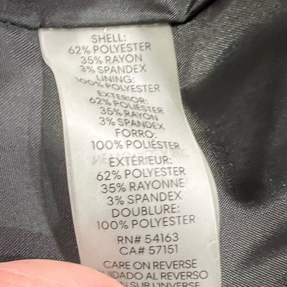 Calvin Klein Dark Gray Women's Blazer - Picture 9 of 9